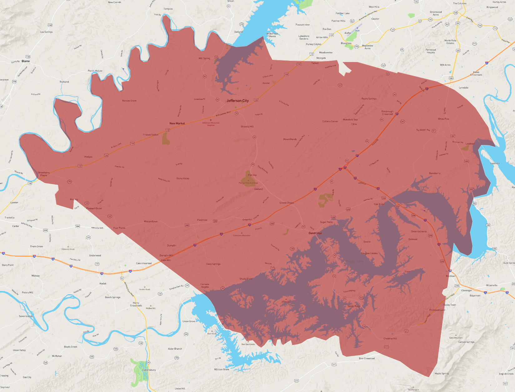 Tennessee Jefferson County