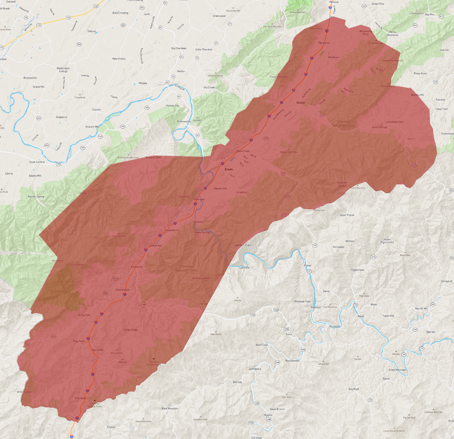Tennessee Unicoi County