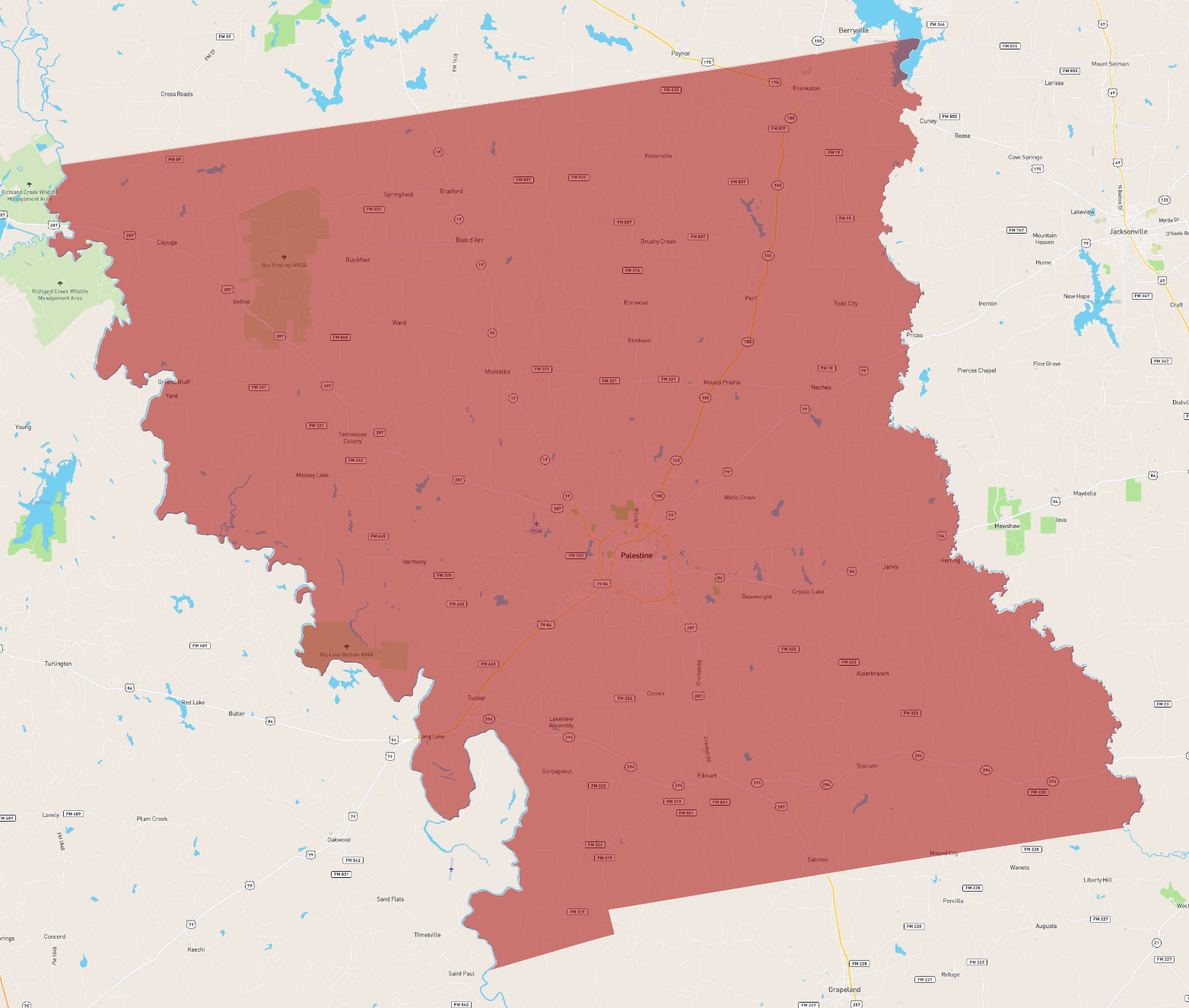 Texas Anderson County