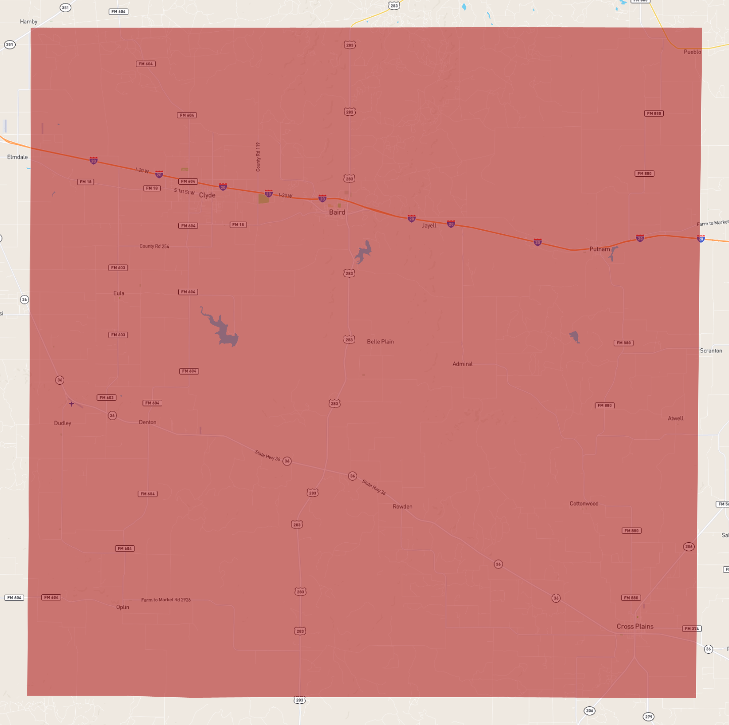 Texas Callahan County