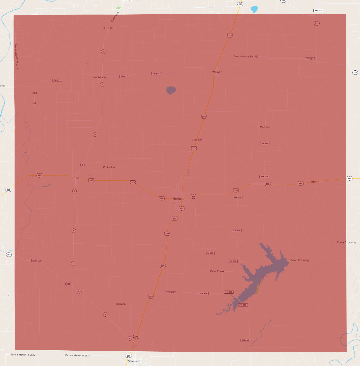 Texas Haskell County