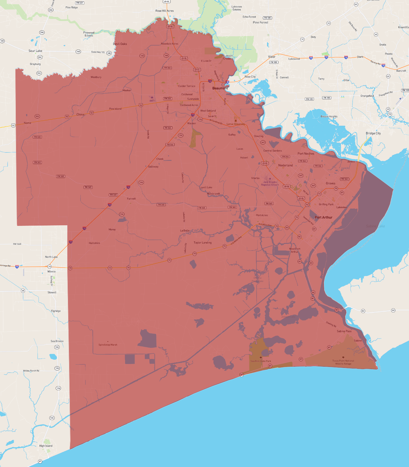 Texas Jefferson County