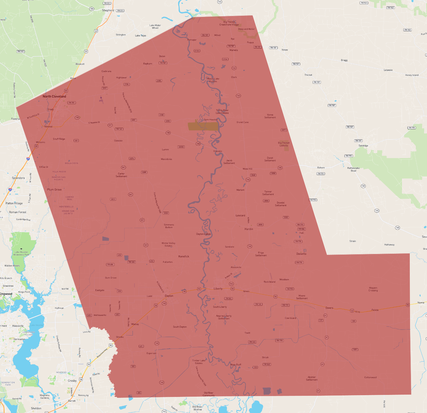 Texas Liberty County