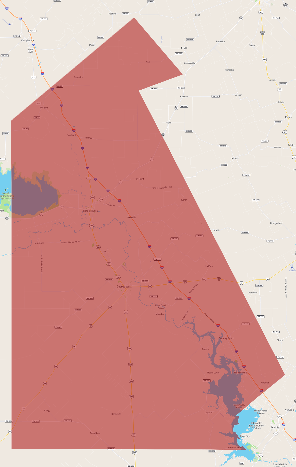 Texas Live Oak County