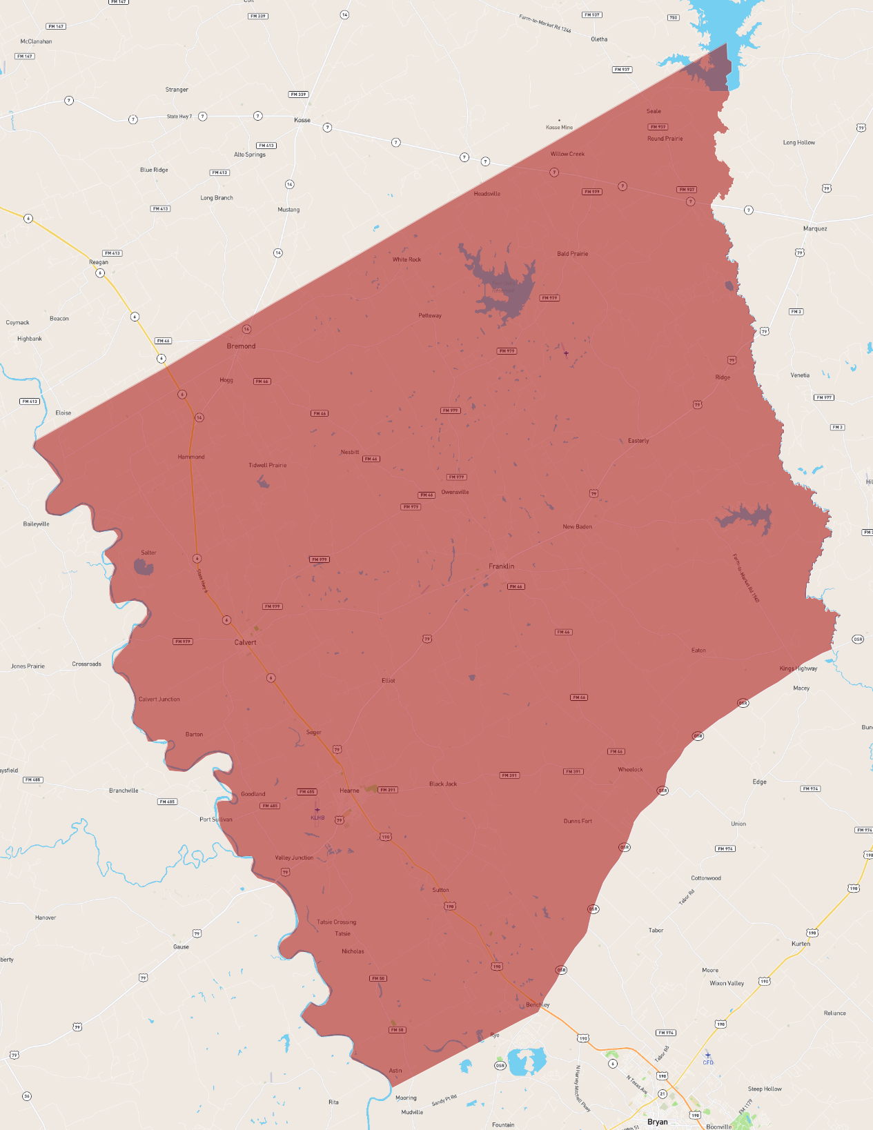 Texas Robertson County