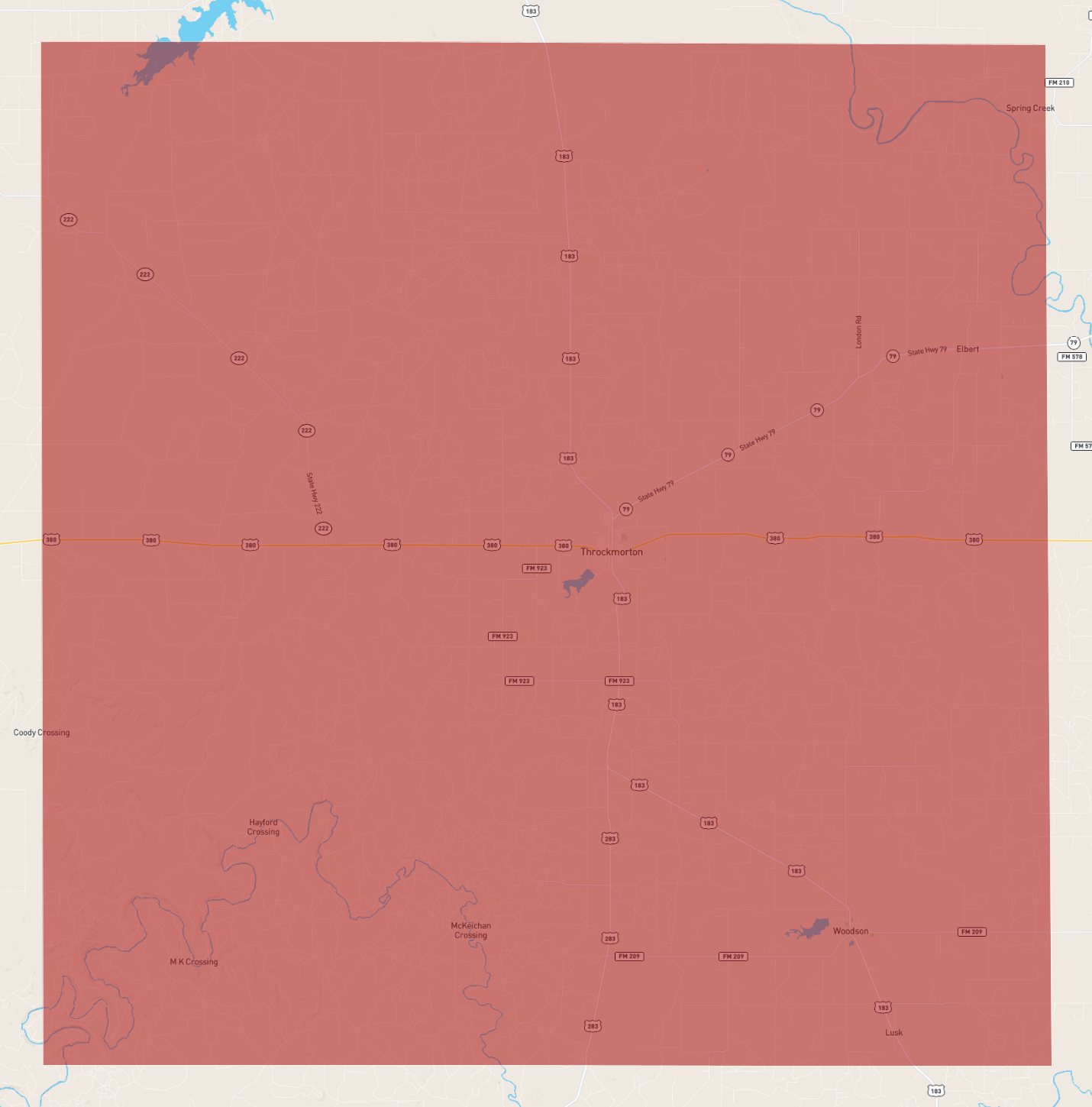 Texas Throckmorton County
