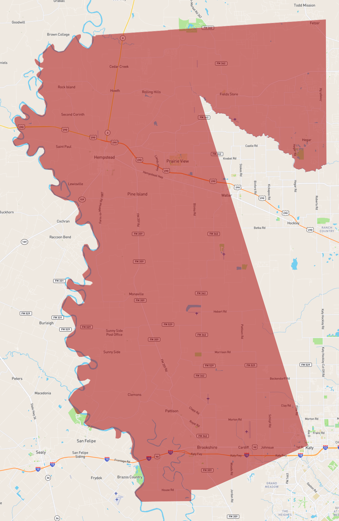 Texas Waller County