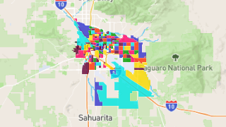 Neighbourhoods in Tucson Thumbnail