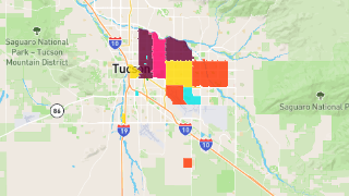 Zip Codes in Tucson Thumbnail