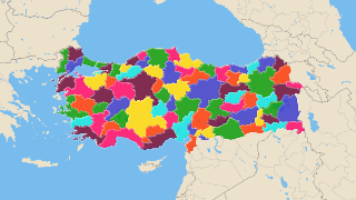 List and Map of Turkish Provinces Thumbnail