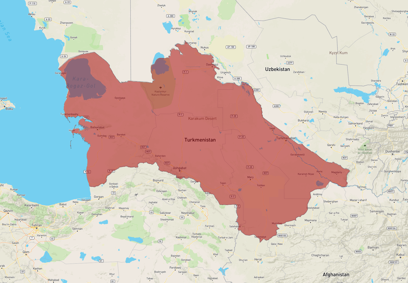 Turkmenistan AtlasBig turkmenistan-atlasbig
