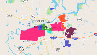 Neighbourhoods in Tuscaloosa Thumbnail