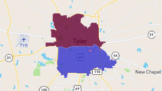 Zip Codes in Tyler Thumbnail