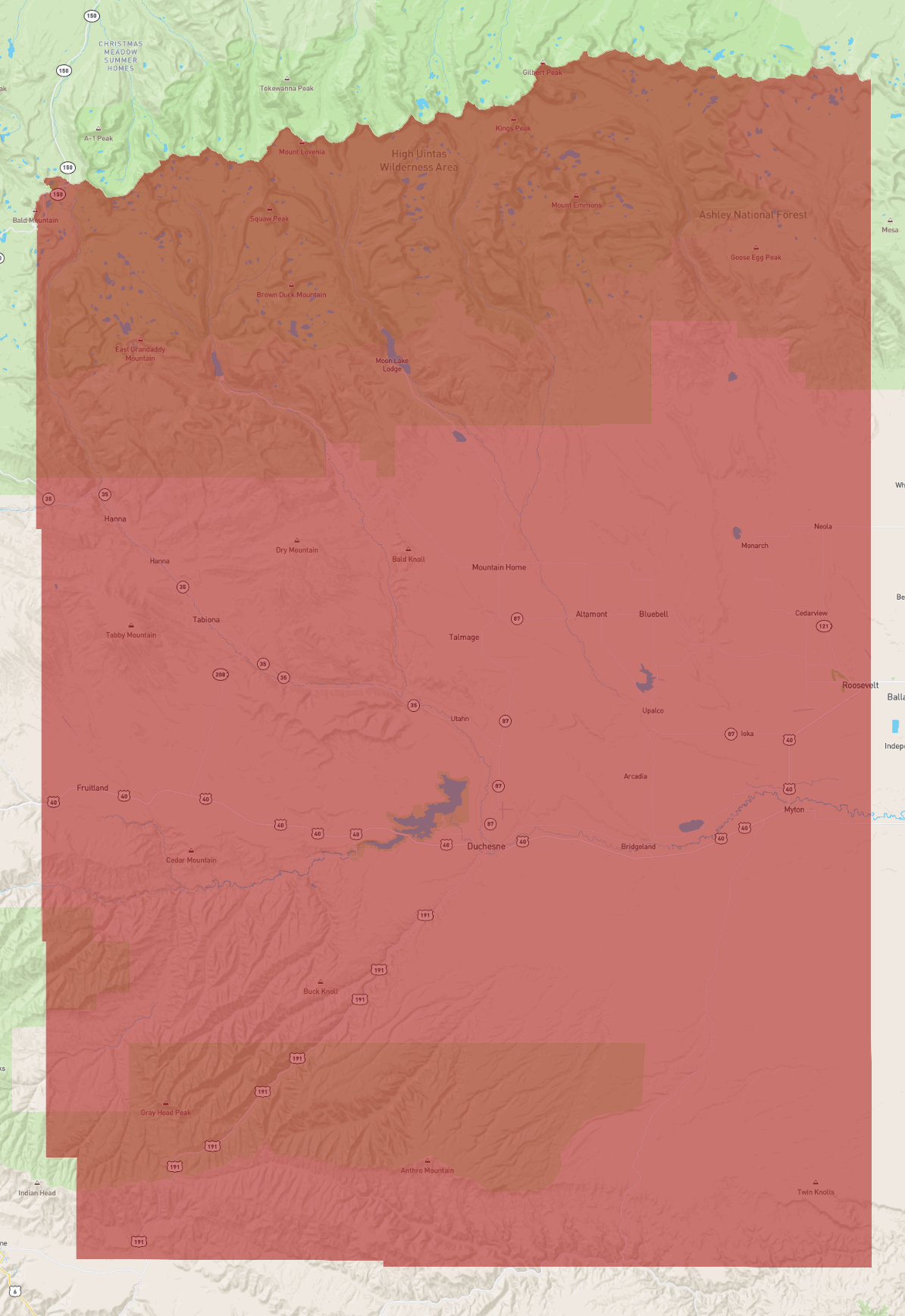 Utah Duchesne County
