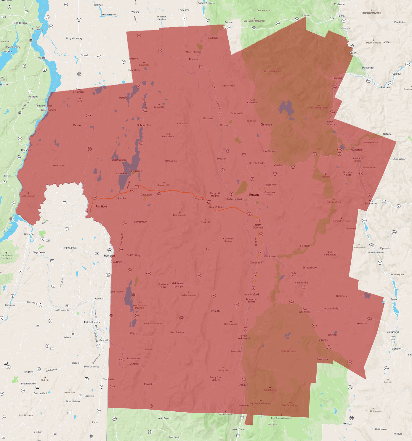 Vermont Rutland County