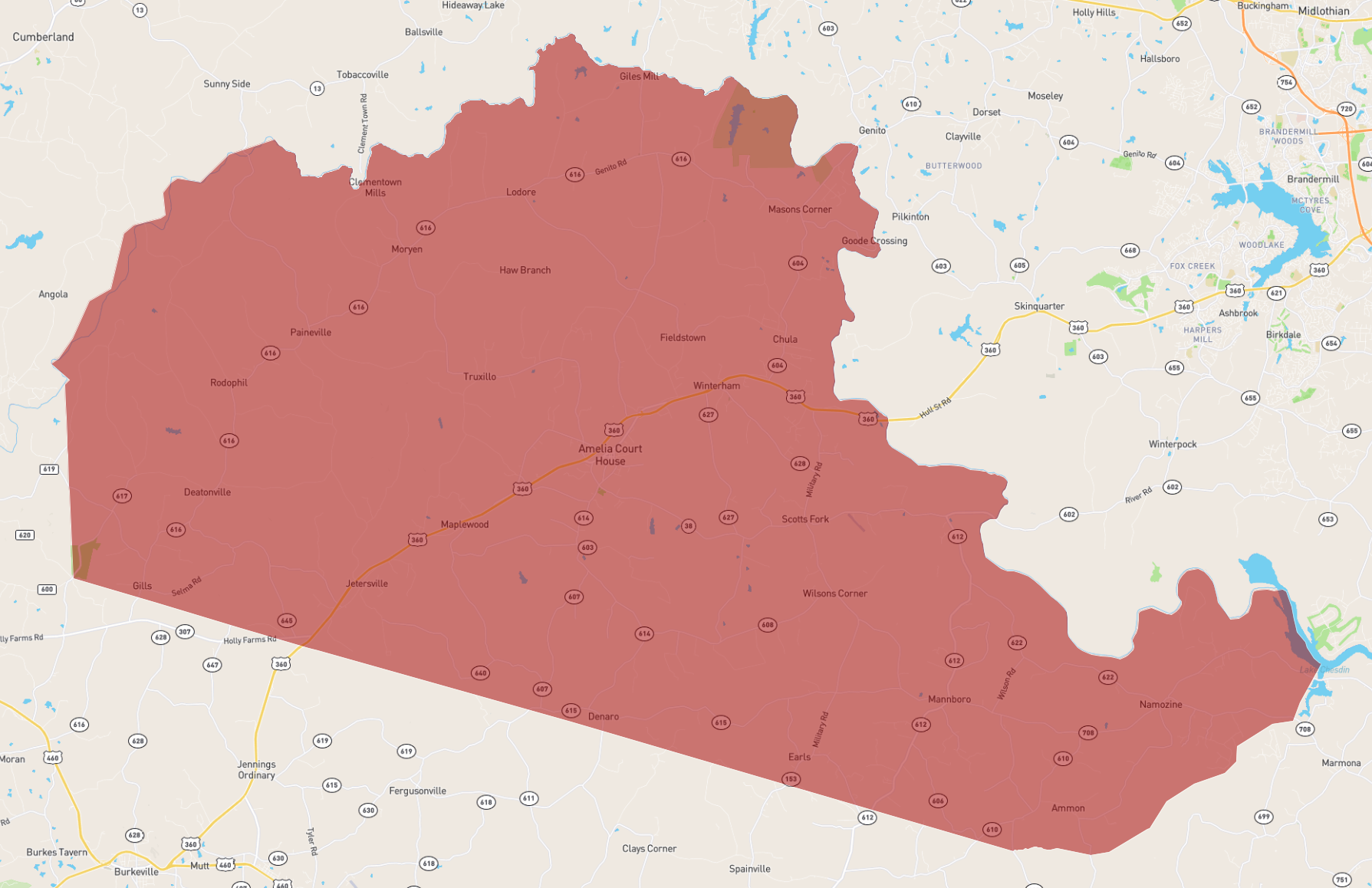 Virginia Amelia County