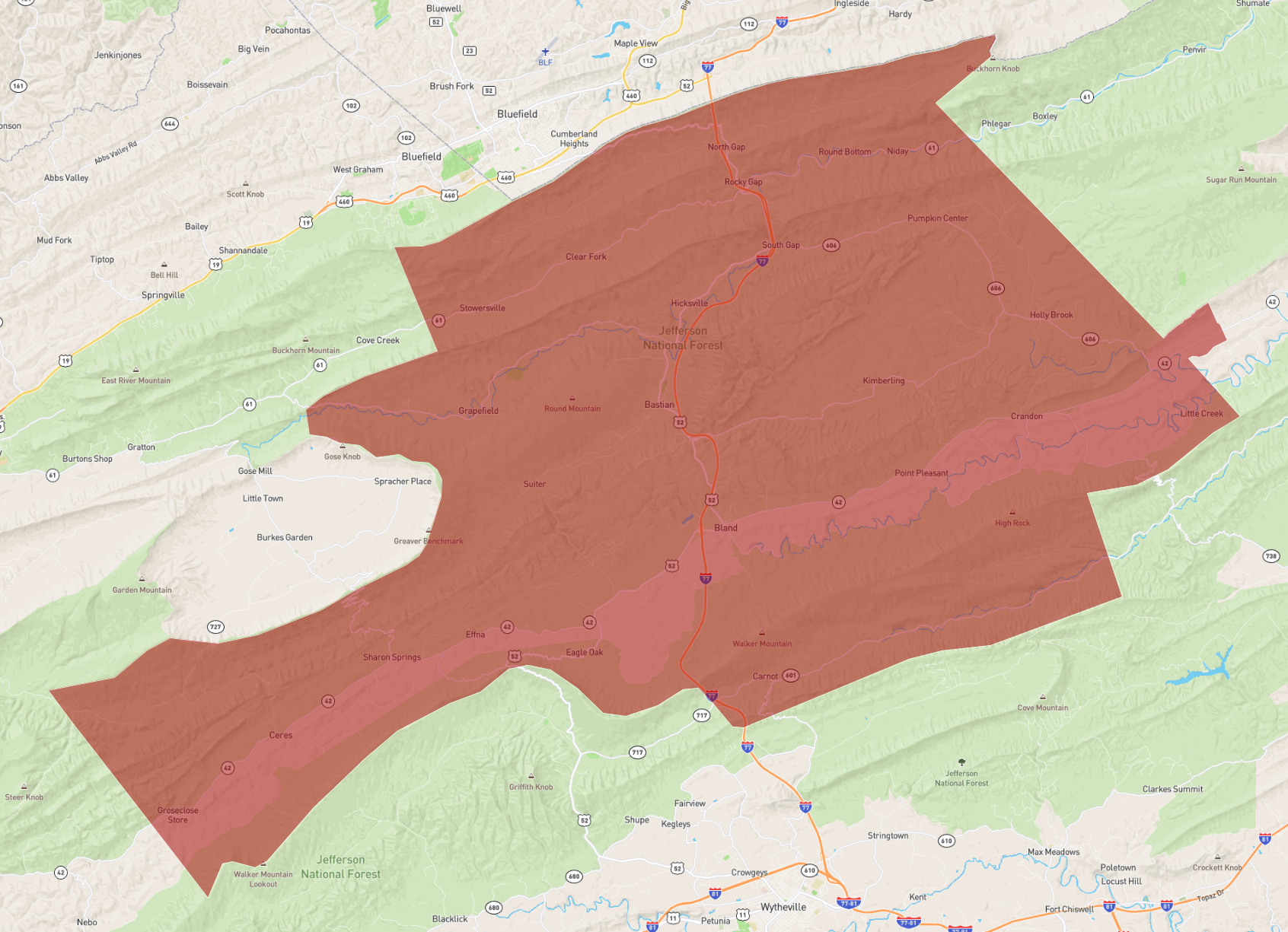 Virginia Bland County