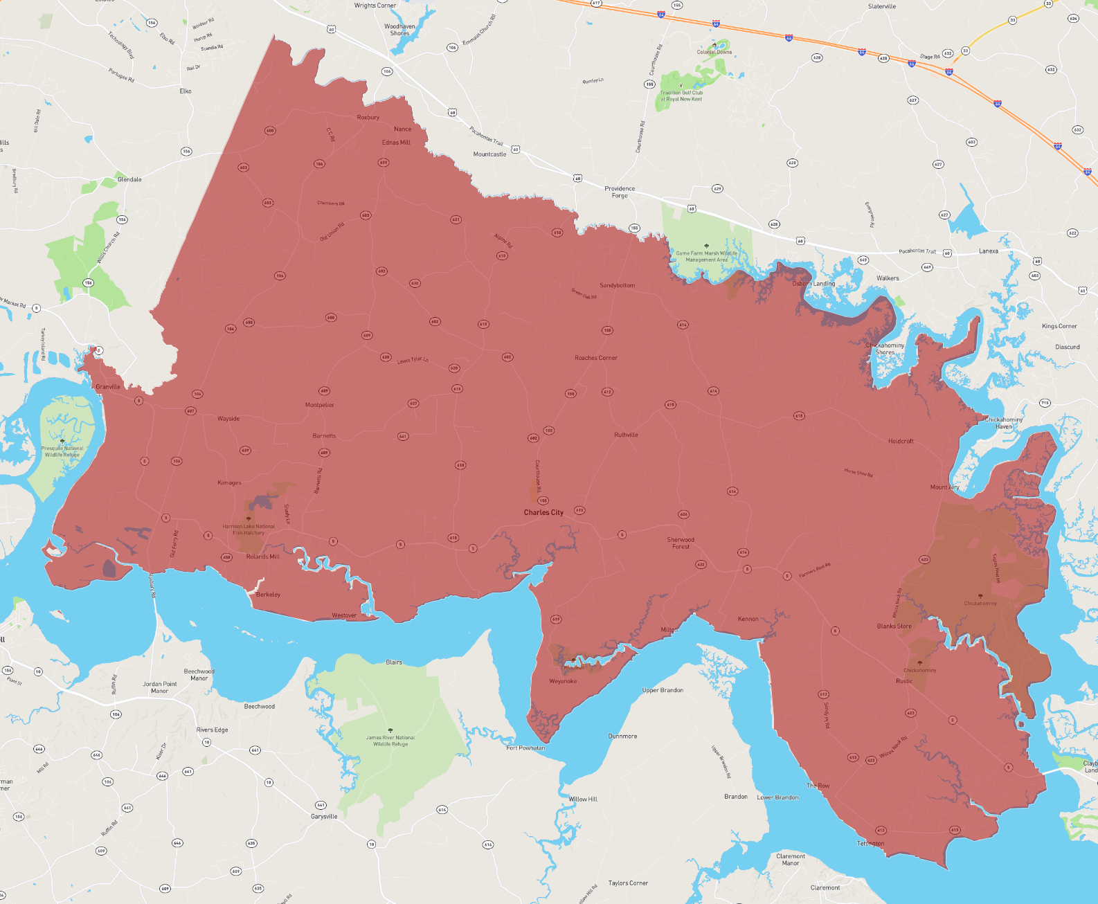 Virginia Charles City County