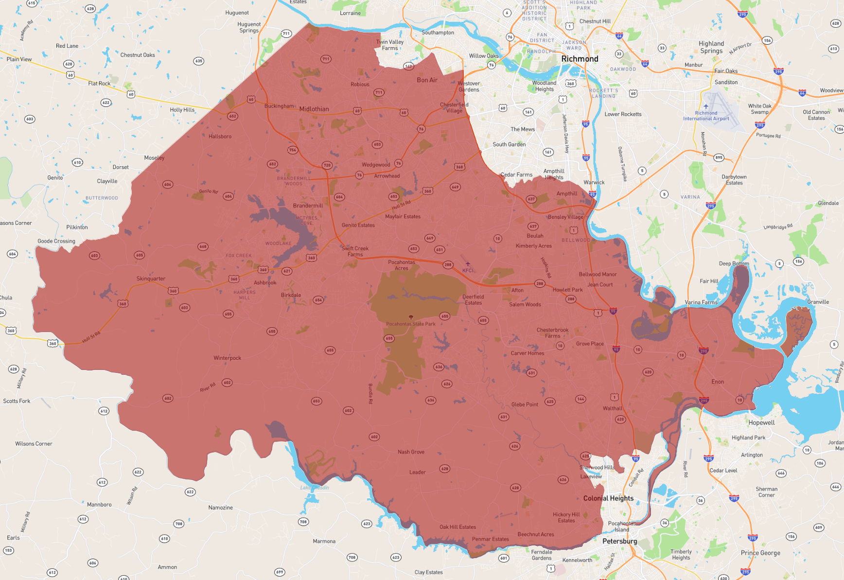 Virginia Chesterfield County