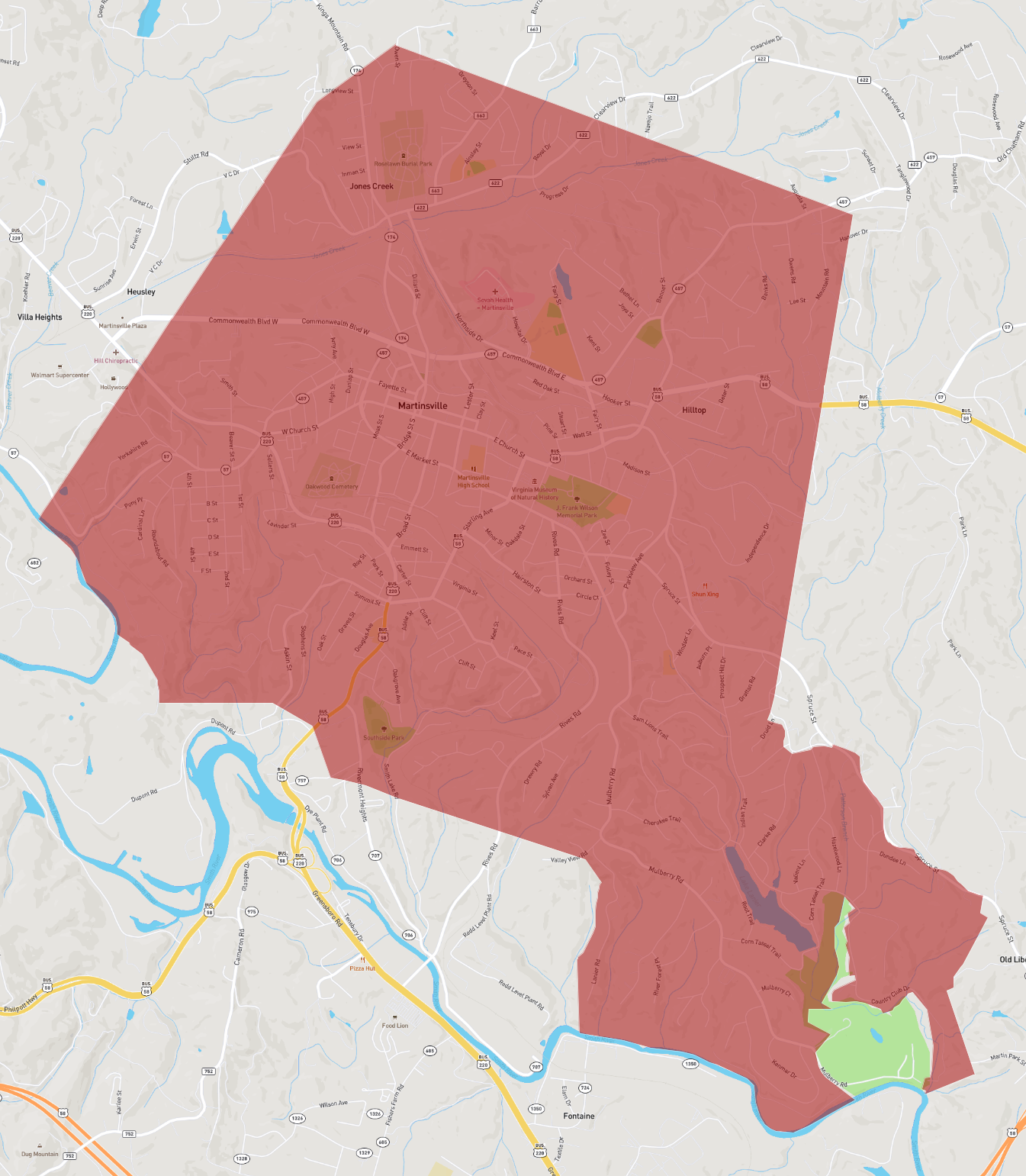 Virginia Martinsville City