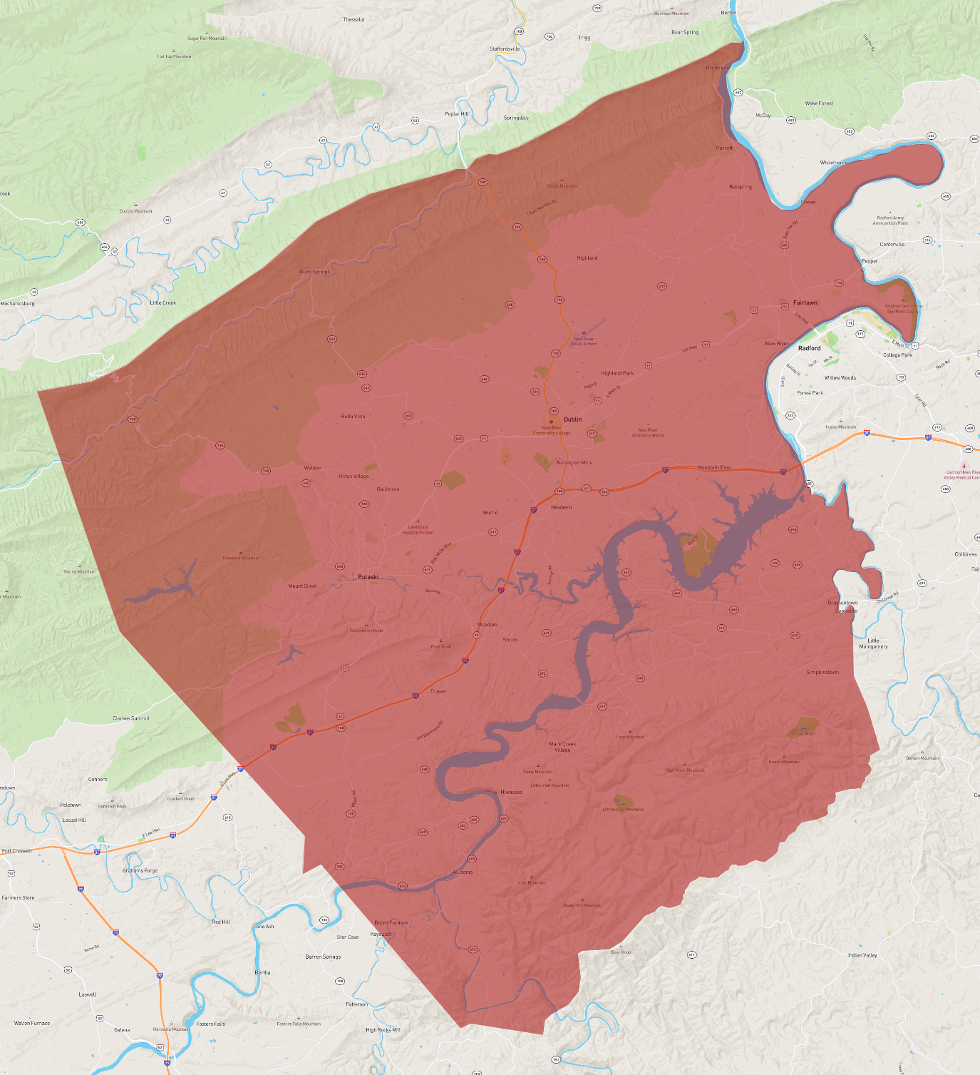 Virginia Pulaski County