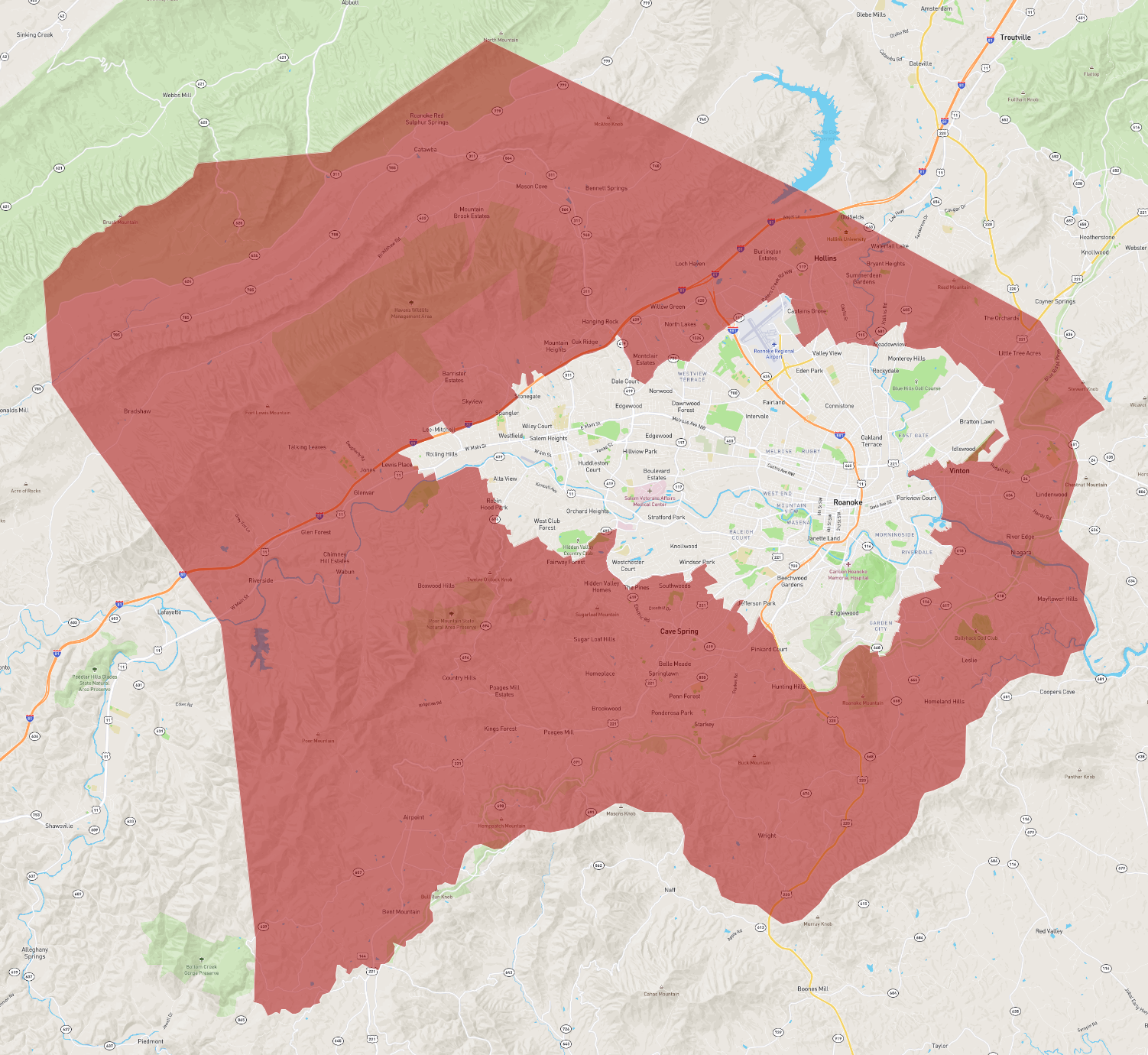 Virginia Roanoke County