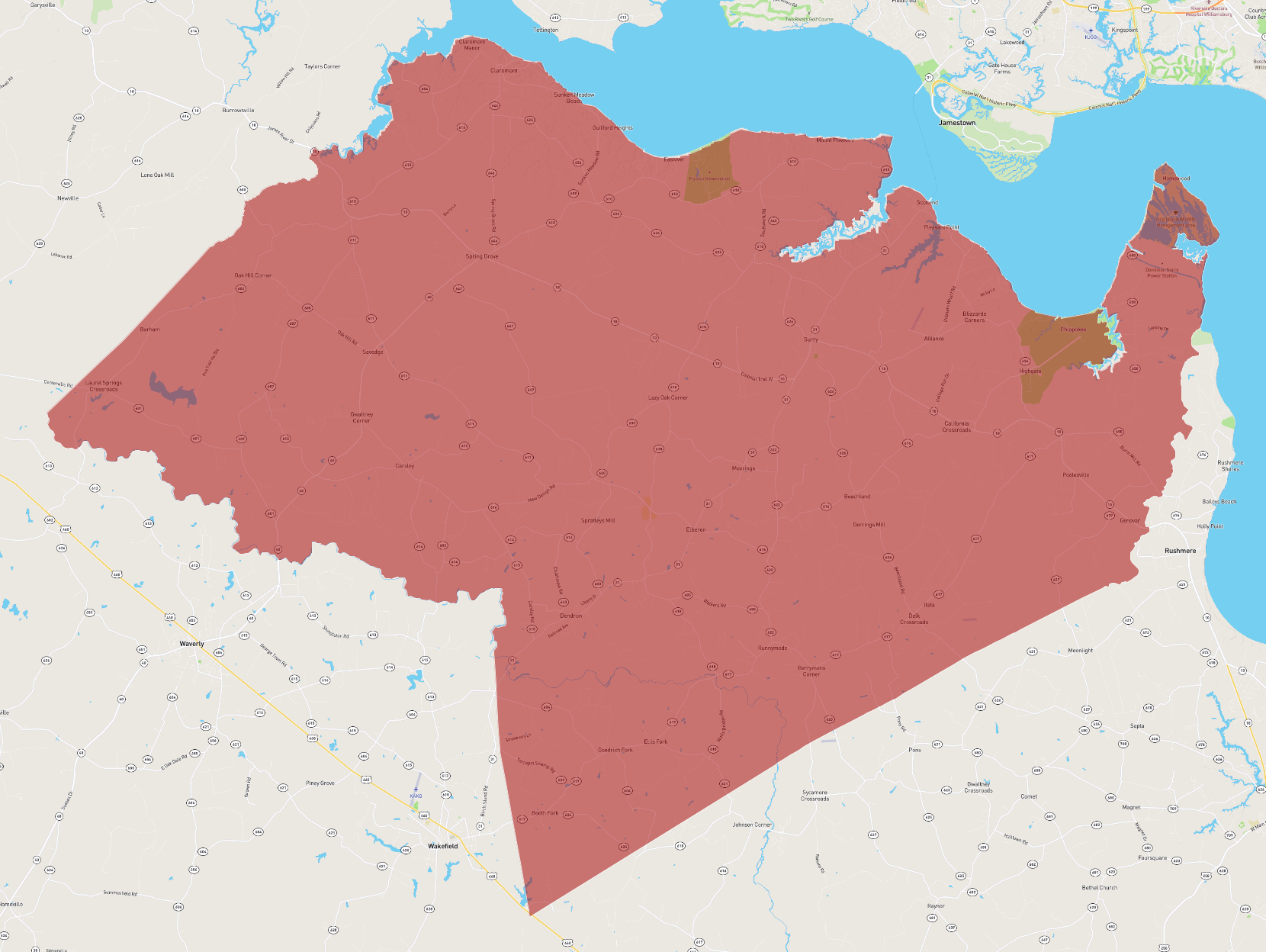 Virginia Surry County