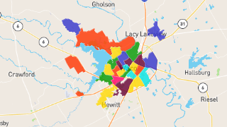 Neighbourhoods in Waco Thumbnail
