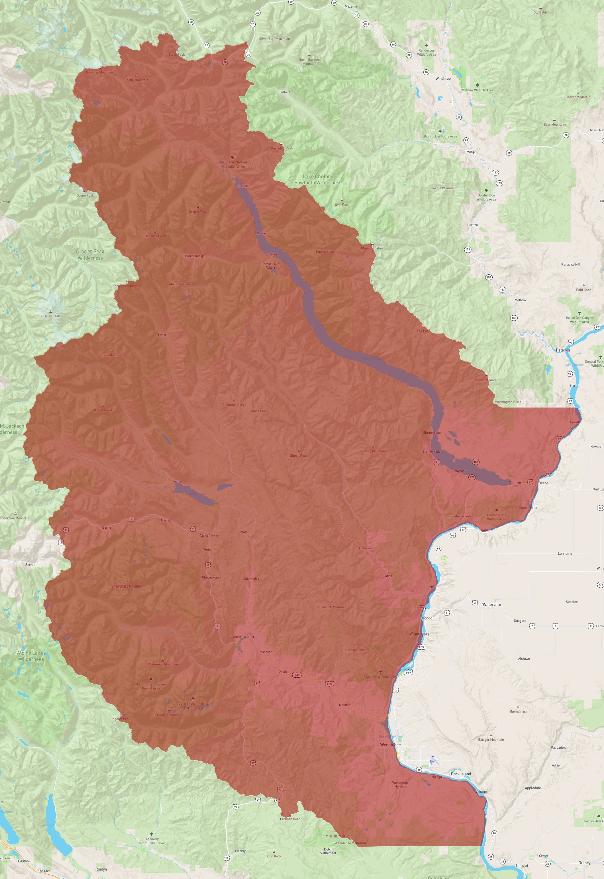 Washington Chelan County