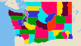 Counties in Washington Thumbnail