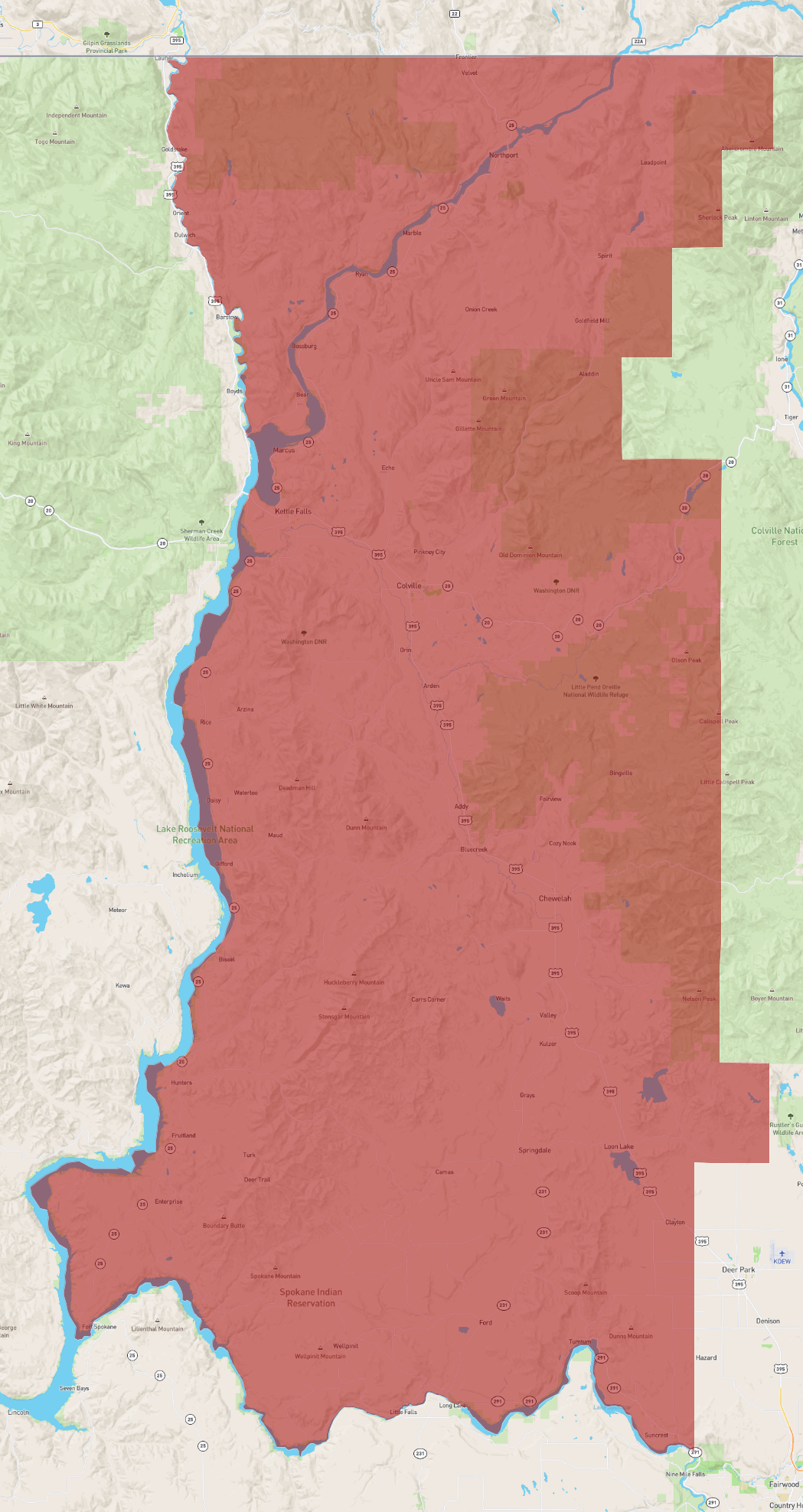 Washington Stevens County