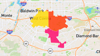 Zip Codes in West Covina Thumbnail