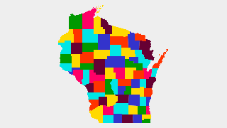Counties of Wisconsin Thumbnail