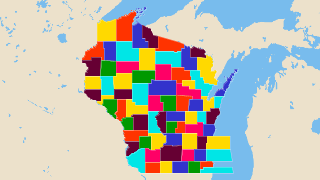 Counties in Wisconsin Thumbnail