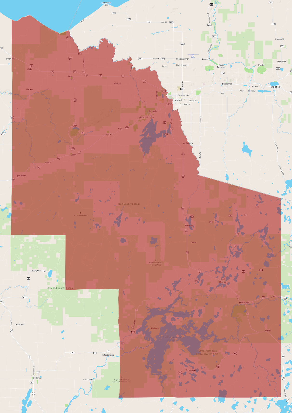 Wisconsin Iron County