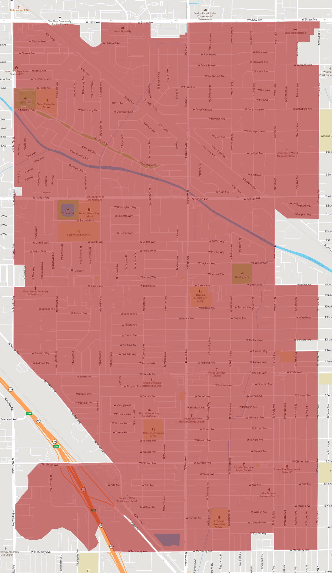 Zip Code 93705