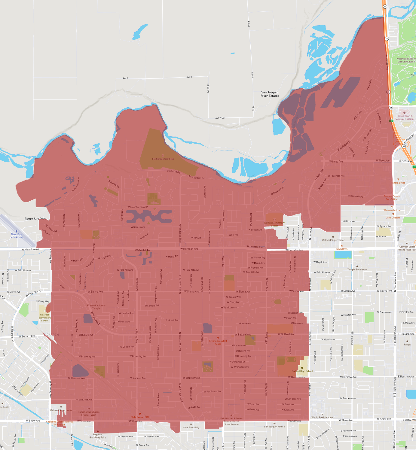 Zip Code 93711 - AtlasBig.com