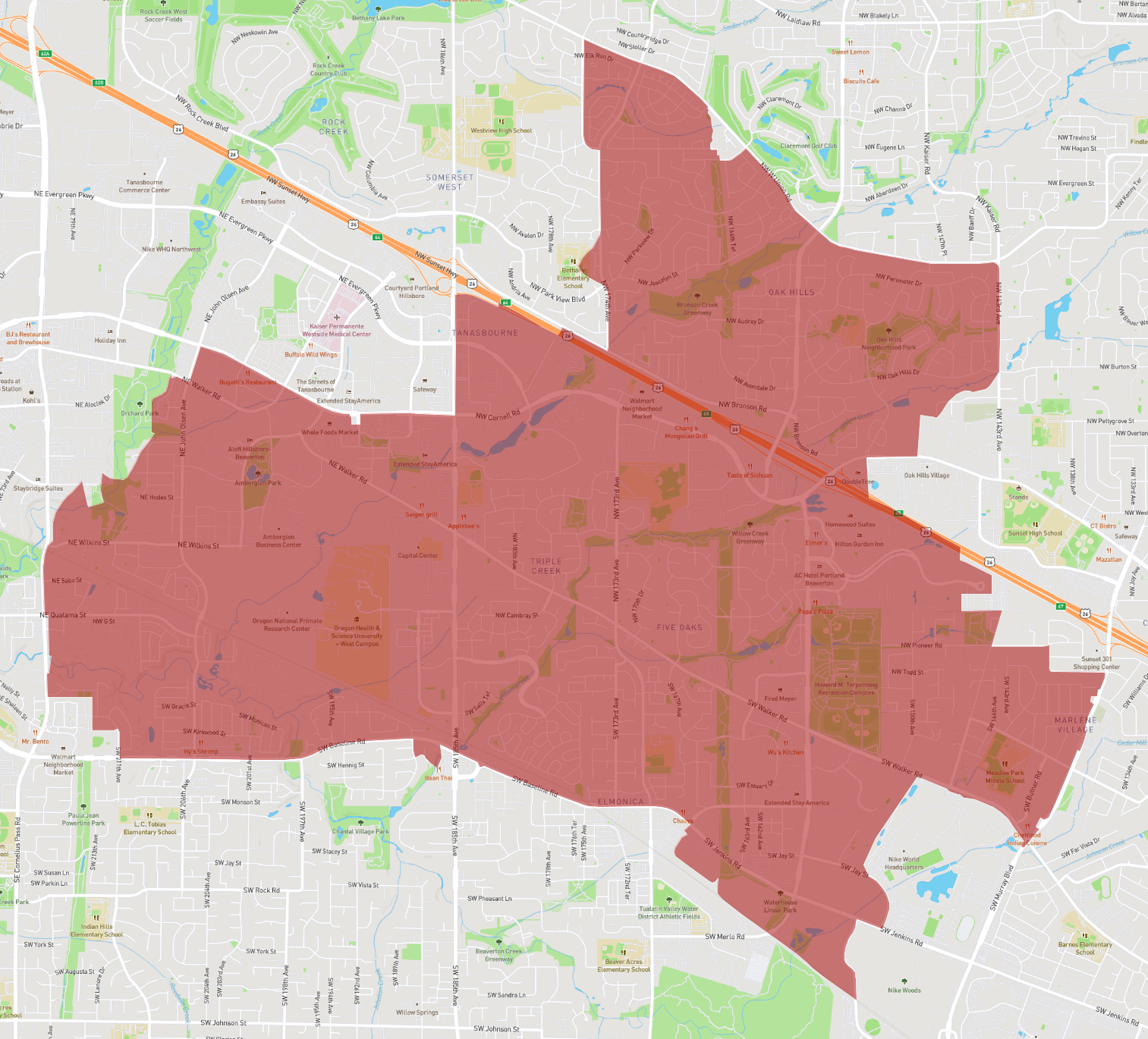 Zip Code 97006 AtlasBig Zip Code 97006 AtlasBig