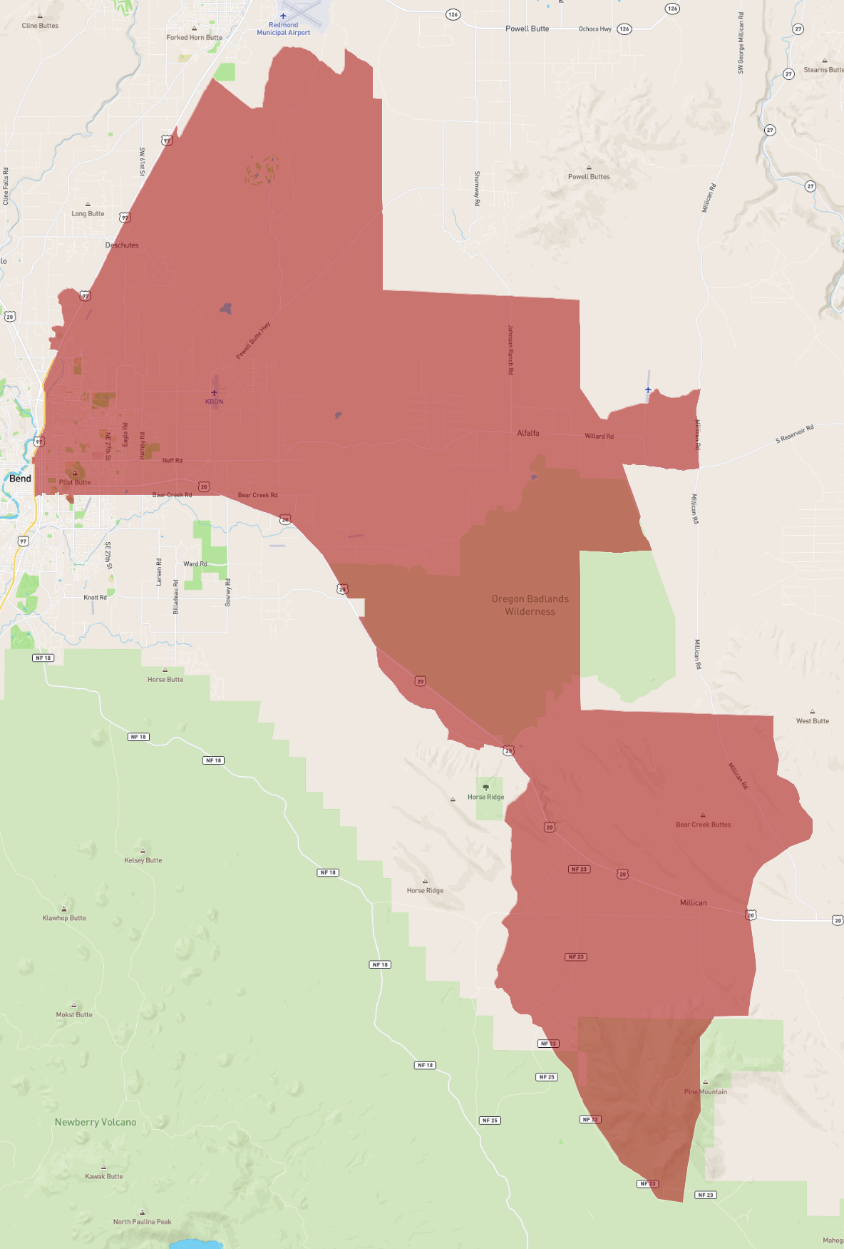 97701 Zip Code Map Zip Code 97701 - Atlasbig.com