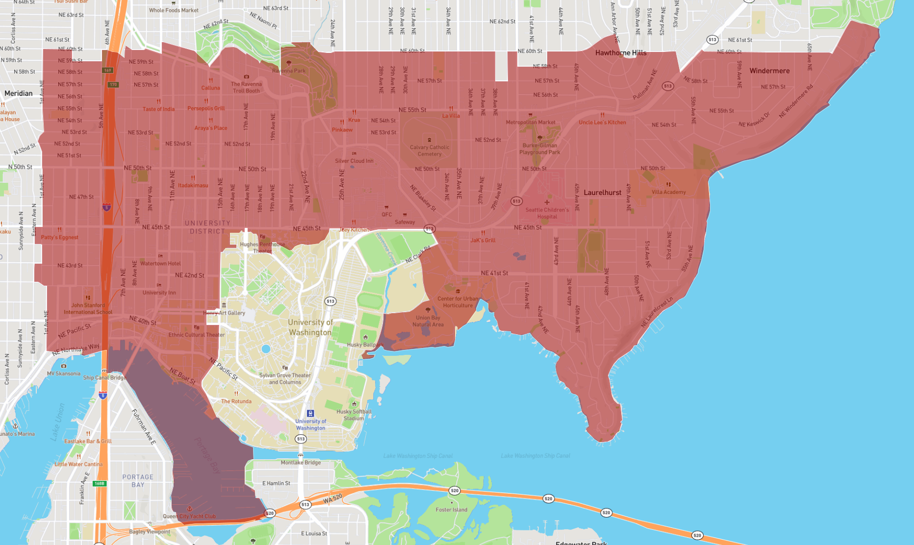 98105 Zip Code Map Zip Code 98105 - Atlasbig.com