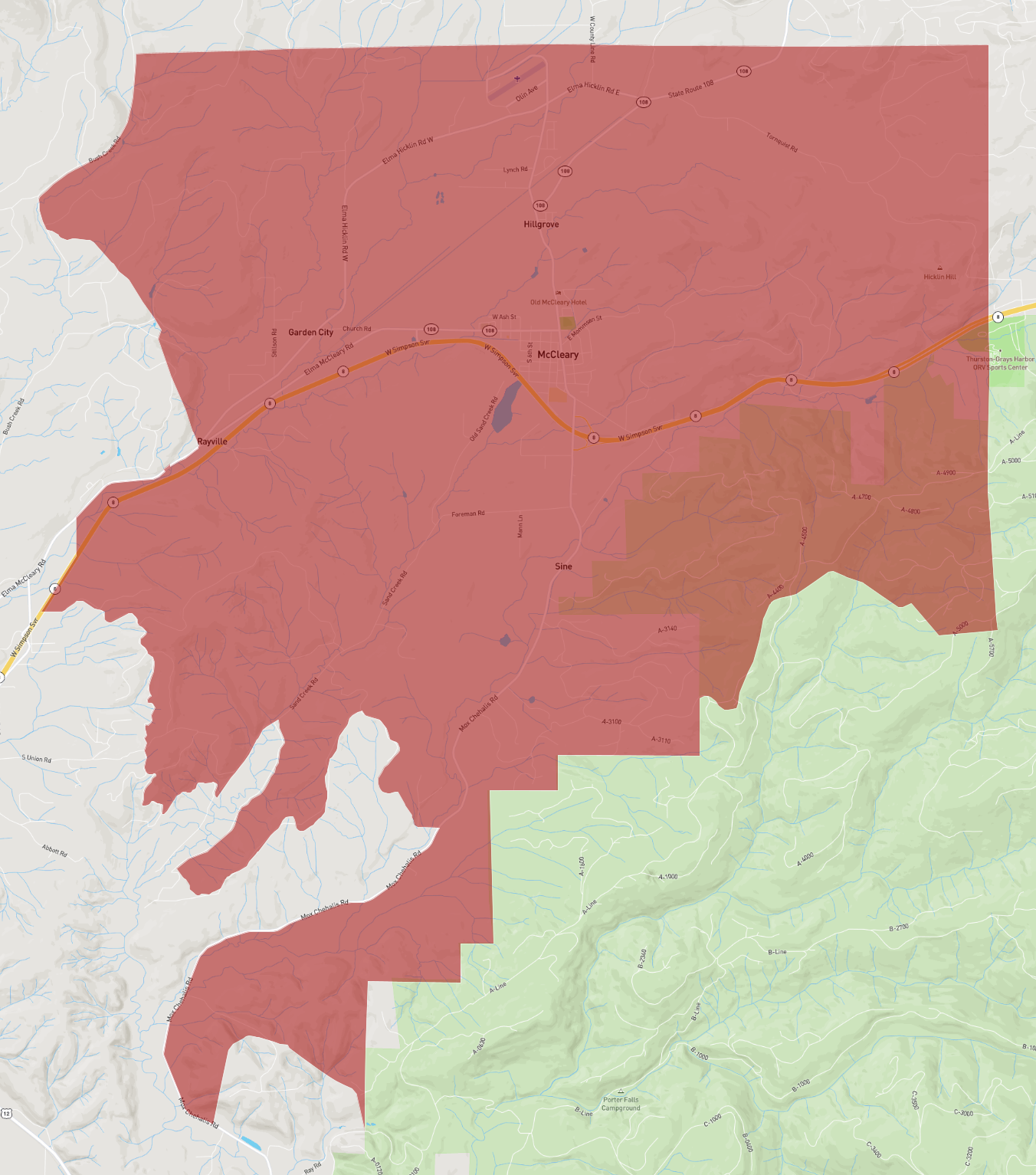 Zip Code 98557